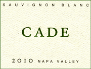 Cade 2010 Napa Sauvignon Blanc